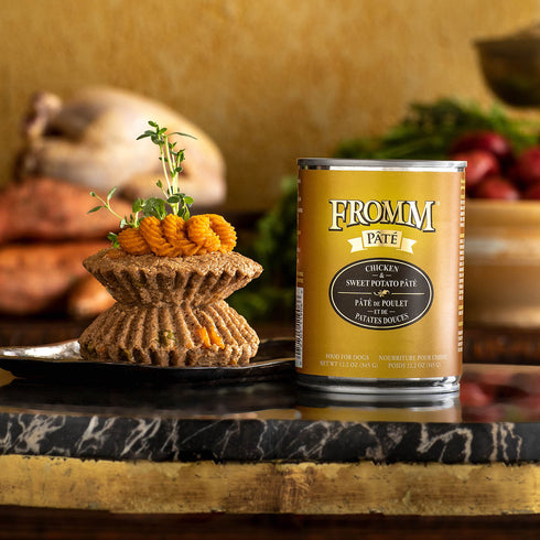 Fromm Pâté Wet Dog Food - Chicken & Sweet Potato - 12.2oz Can